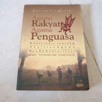Agama Rakyat Agama Penguasa