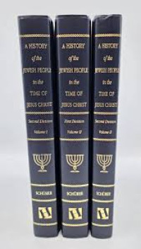 A History of the Jewish People 2nd Div-I (Ref) in the Time of Jesus Christ: The Internal Condition of Palestine, and of the Jewish People, in the Time of Jesus Christ