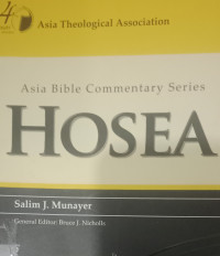 ABCS (Ref-SJ. Munayer): Hosea