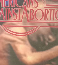 Perjuangan Gereja Tuhan di Amerika untuk mencegah murka Tuhan jatuh atas bangsanya (Americans Against Abortion). Bagaimana dengan Gereja Tuhan di Indonesia??