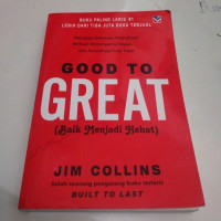 Baik Menjadi Hebat-Jim Collins (Good to Great)