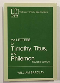 DSBS (Ref): The Letter to the Timothy, Titus, and Philemon