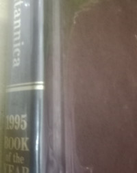 1995 Britannica Book (Ref) of the Year