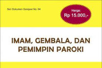 Seri Dokumen Gerejawi No. 64: Imam, Gembala dan Pemimpin Paroki - Instruksi dari Paus Yohanes Paulus II 4 Agustus 2002