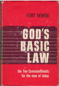 Gods Basic Law - Kurg Hennig