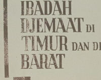Ibadah Djemaat di Timur dan Barat - Abineno