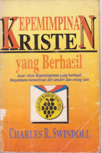 Kepemimpinan Kristen yang Berhasil-C.R. Swindoll