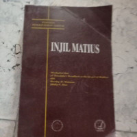 Injil Matius (Ref)-Pedoman Penerjemahan Alkitab