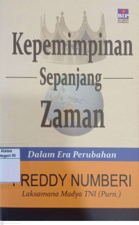 Kepemimpinan (F. Numberi) Sepanjang Zaman: Dalam Era Perubahan