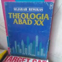 Sejarah Ringkas Teologia Abad XX