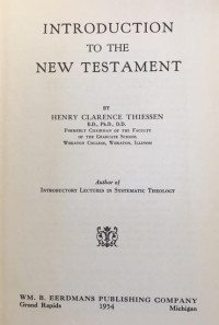 Introduction to the New Testament
