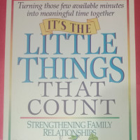 It's the Little Things that Count by Richard Patterson, JR.: Strengthening Family Relationship