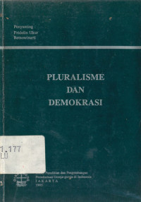 Pluralisme dan Demokrasi-Fridolin Ukur, ed.