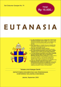 Seri Dokumen Gerejawi No. 74: Eutanasia