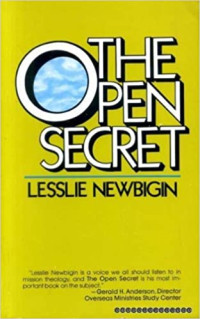 The Open Secret-Leslie Newbigin