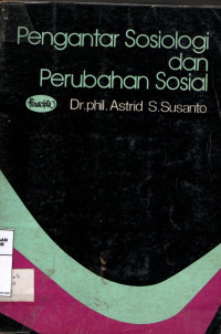 Pengantar Sosiologi dan Perubahan Sosial-A.S. Susanto
