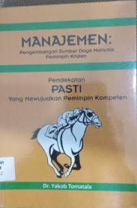 Manajemen-Y. Tomatala: Pengembangan Sumber Daya Manusia Pemimpin Kristen