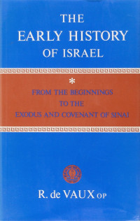 The Early History of Israel