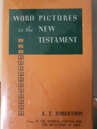 WPNT-V6 Ref General Epistles & Revelation: Word Pictures in the New Testament