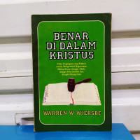 Benar di dalam Kristus