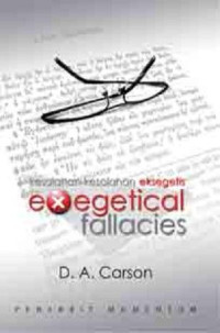 Kesalahan-Kesalahan Eksegetis (Exegetical Fallacies)