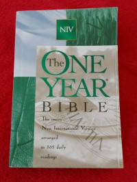 The One Year Bible NIV (Ref): The Entire New International Version arranged in 365 daily readings