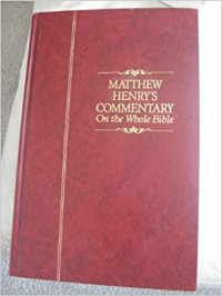 Matthew HC 3 Ref (Job-Song of Solomon) On the Whole Bible