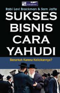 Image of Sukses Bisnis Cara Yahudi: Benarkah Karena Kelicikannya?