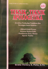 Image of Teknik-Teknik Apologetika Jilid 2