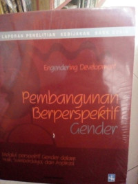 Pembangunan Berperspektif Gender-T. Marlita: Melalui perspektif Gender dalam Hak, Sumberdaya, dan Aspirasi