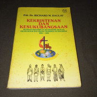 Kekristenan dan Kesukubangsaan-Richard M. Daulay: Sejarah Perjumpaan Methodisme dengan Orang Batak dan Orang Tionghoa di Indonesia Tahun 1095 - 1995