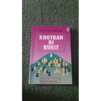 Khotbah Di Bukit: Catatan-Catatan Tentang Matius 5-7