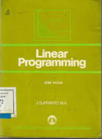 Linear Programming-J. Supranto edisi ke-2