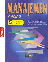 Manajemen by T. Hani Handoko Edisi 2