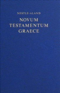 Novum Testamentum Graece (NA 26)-Referensi